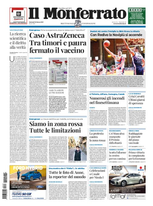 Il Monferrato - Edizione 21 del 16/03/2021